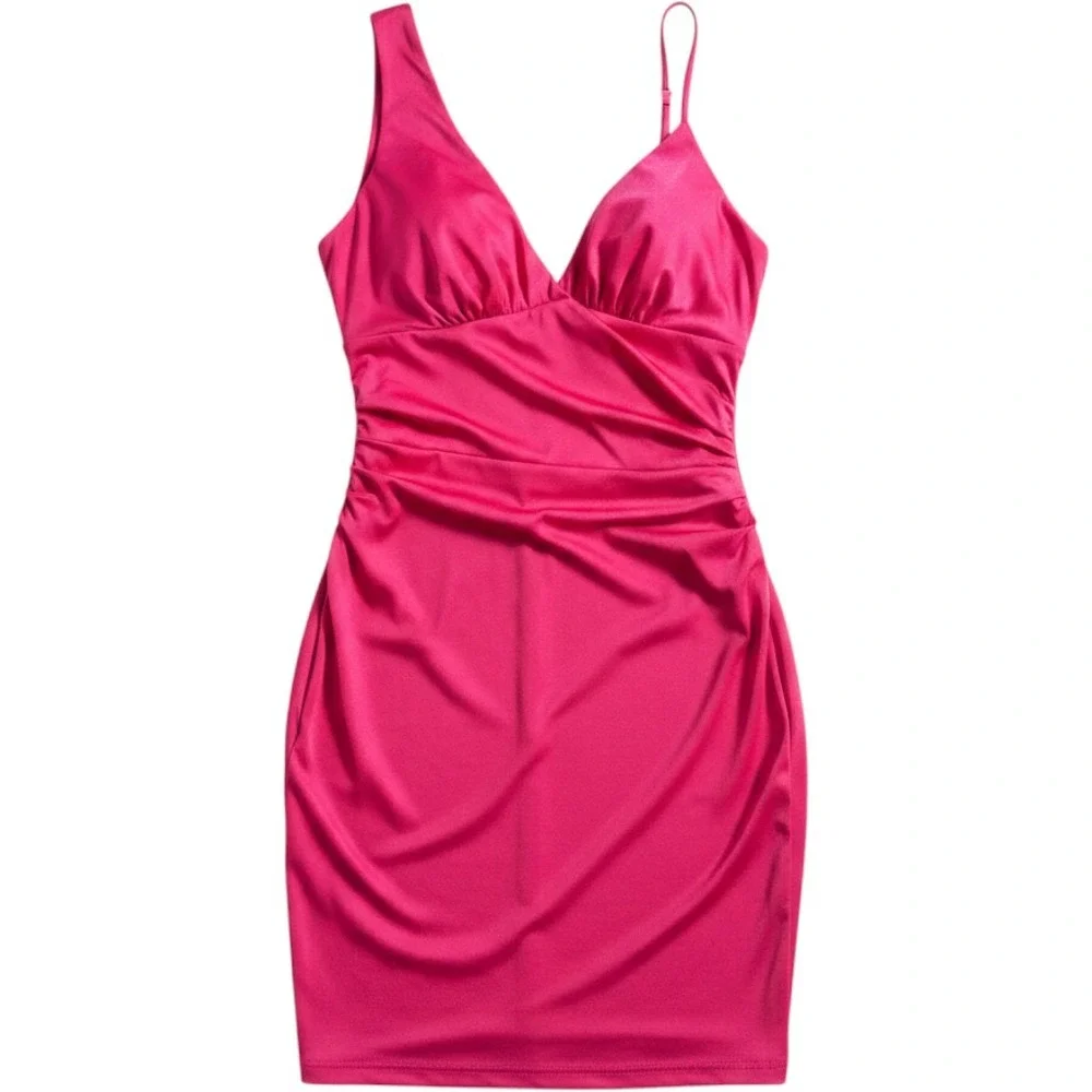 Fashion Nova Can't Replace You‎ XL Red Ruched Maxi dress NWT